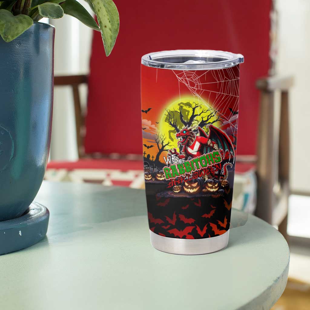 We Are Dragons Halloween Tumbler Cup Pumpkin Scary Spooky Season - Aussie Hoodie