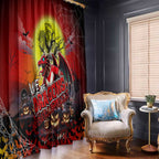 We Are Dragons Halloween Window Curtain Pumpkin Scary Spooky Season - Aussie Hoodie