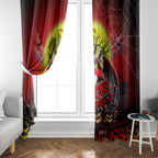 We Are Dragons Halloween Window Curtain Pumpkin Scary Spooky Season - Aussie Hoodie