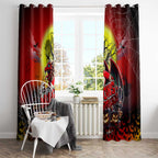 We Are Dragons Halloween Window Curtain Pumpkin Scary Spooky Season - Aussie Hoodie