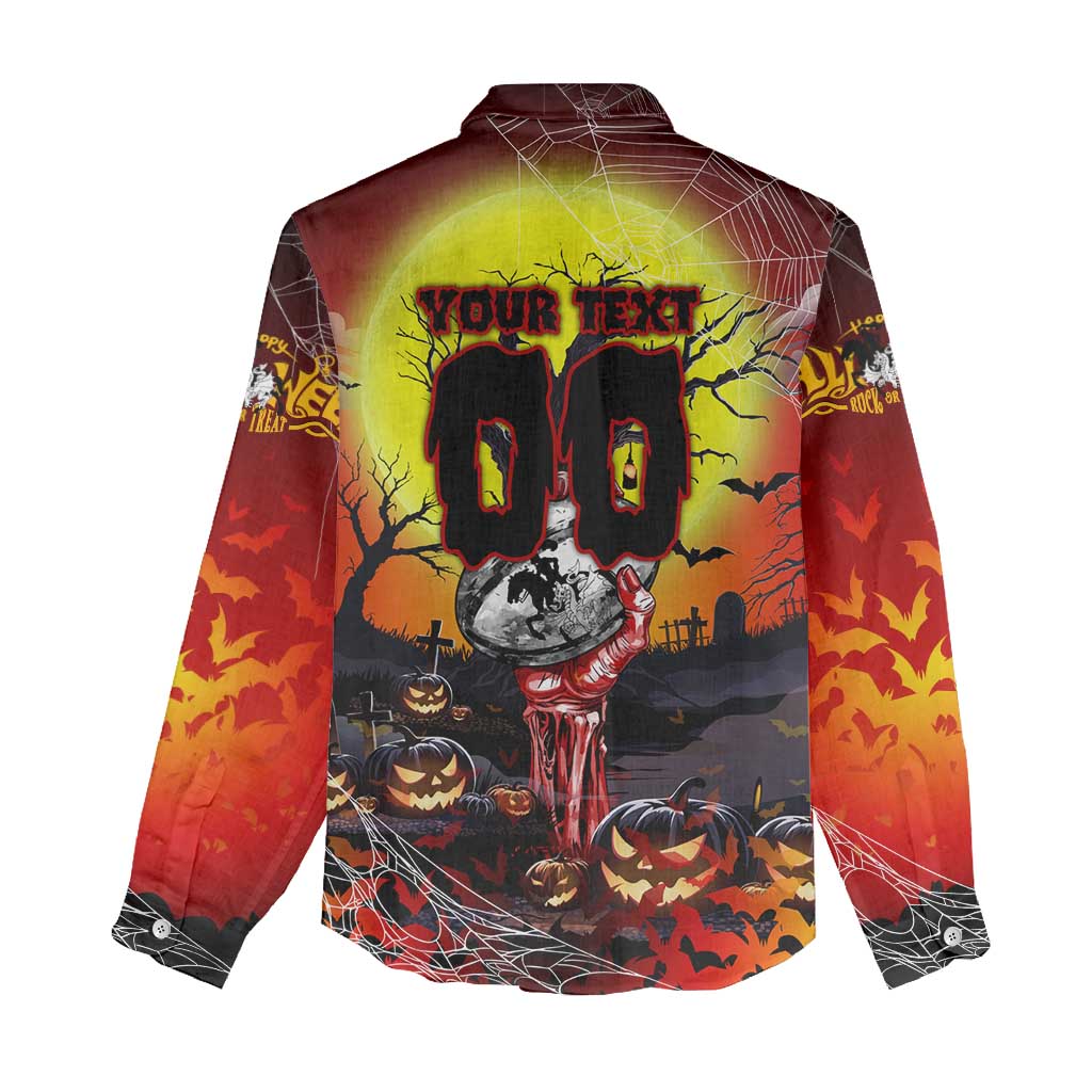 We Are Dragons Halloween Women Casual Shirt Pumpkin Scary Spooky Season - Aussie Hoodie