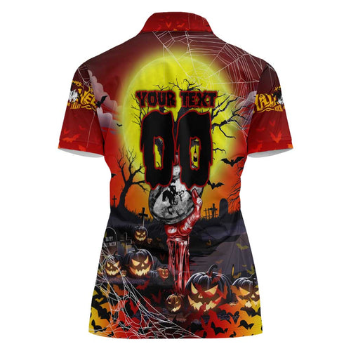 We Are Dragons Halloween Women Polo Shirt Pumpkin Scary Spooky Season - Aussie Hoodie