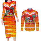 dolphins-christmas-couples-matching-long-sleeve-bodycon-dress-and-long-sleeve-button-shirt-merry-xmas-nrl-australia-rugby