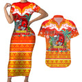 dolphins-christmas-couples-matching-short-sleeve-bodycon-dress-and-hawaiian-shirt-merry-xmas-nrl-australia-rugby