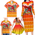 dolphins-christmas-family-matching-long-sleeve-bodycon-dress-and-hawaiian-shirt-merry-xmas-nrl-australia-rugby