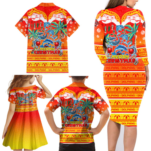 dolphins-christmas-family-matching-long-sleeve-bodycon-dress-and-hawaiian-shirt-merry-xmas-nrl-australia-rugby