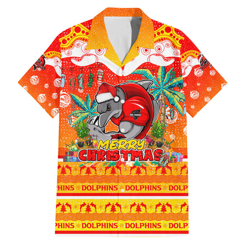 dolphins-christmas-family-matching-mermaid-dress-and-hawaiian-shirt-merry-xmas-nrl-australia-rugby