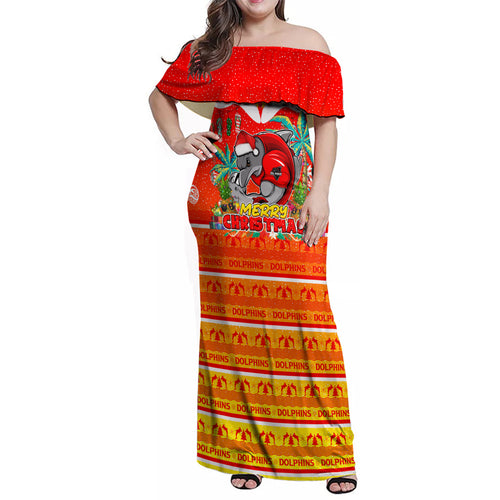 dolphins-christmas-family-matching-off-shoulder-maxi-dress-and-hawaiian-shirt-merry-xmas-nrl-australia-rugby