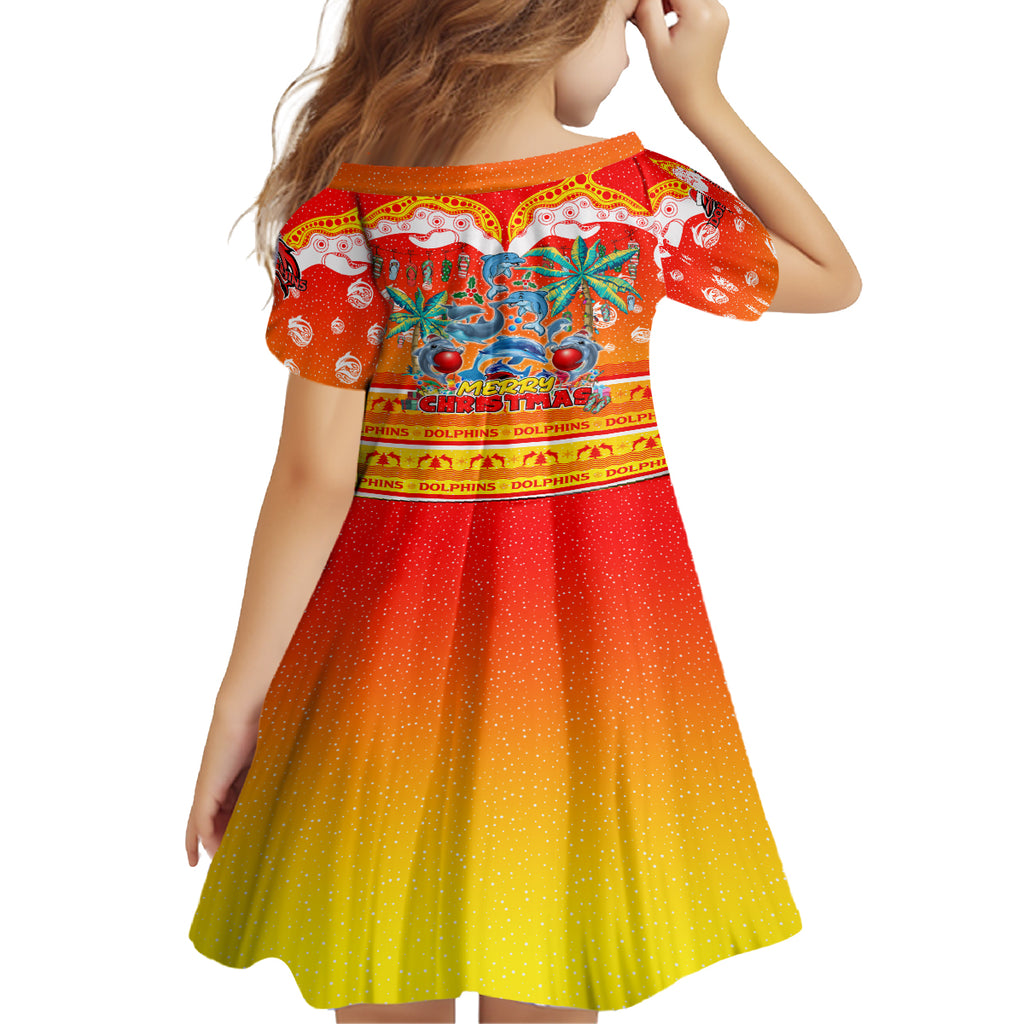dolphins-christmas-family-matching-off-shoulder-short-dress-and-hawaiian-shirt-merry-xmas-nrl-australia-rugby