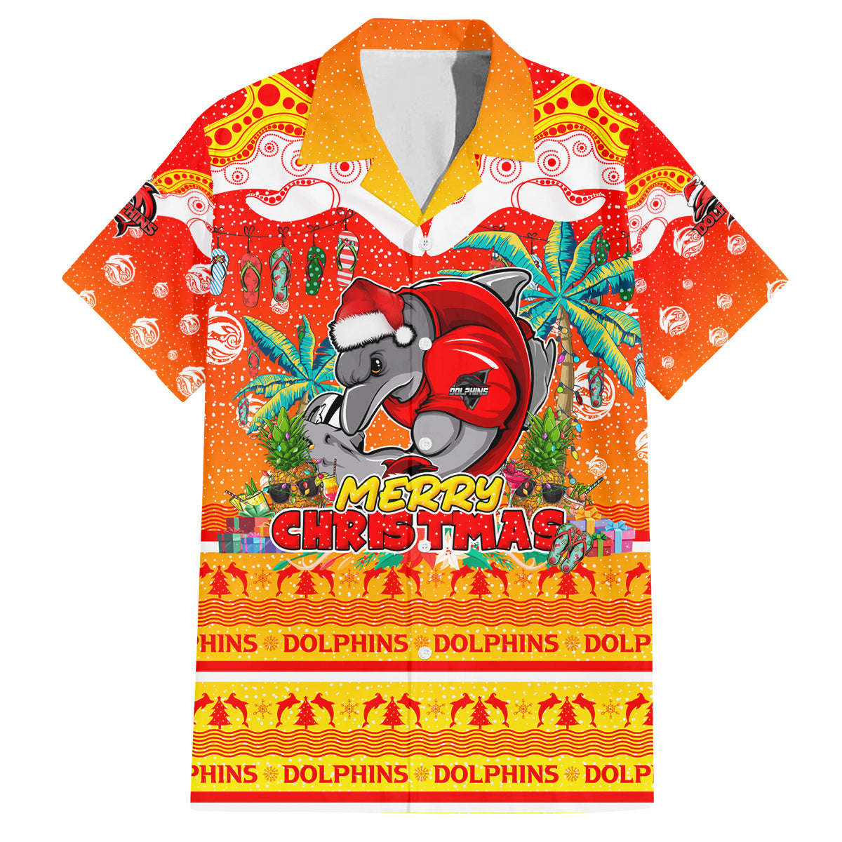 dolphins-christmas-family-matching-summer-maxi-dress-and-hawaiian-shirt-merry-xmas-nrl-australia-rugby