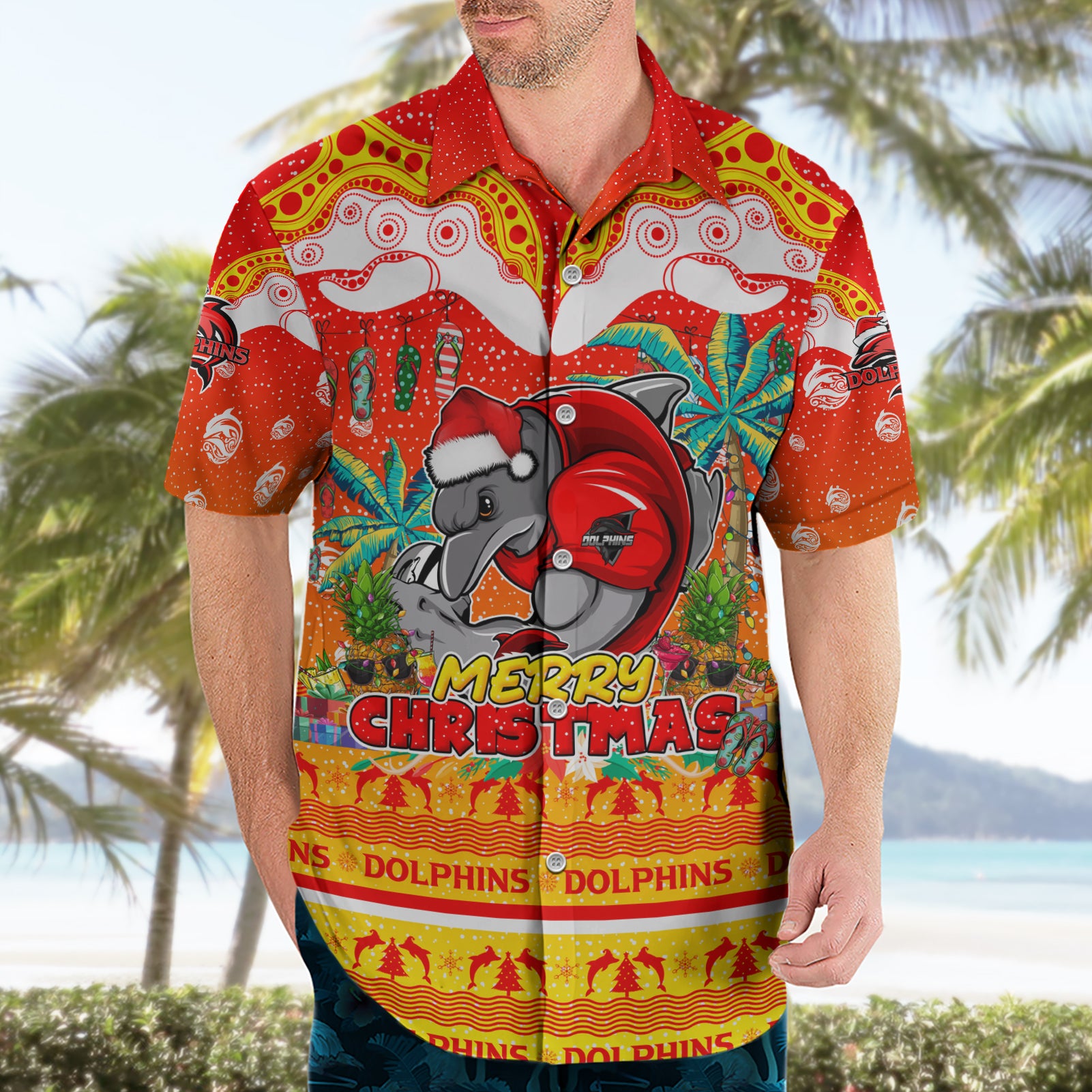 dolphins-christmas-hawaiian-shirt-merry-xmas-nrl-australia-rugby