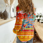 dolphins-christmas-women-casual-shirt-merry-xmas-nrl-australia-rugby