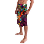 Broncos Autism Awareness Lavalava Puzzle Flames Rugby Ball