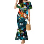 Sharks Autism Awareness Mermaid Dress Puzzle Flames Rugby Ball