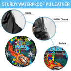 Sharks Autism Awareness Spare Tire Cover Puzzle Flames Rugby Ball