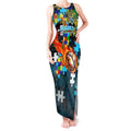 Sharks Autism Awareness Tank Maxi Dress Puzzle Flames Rugby Ball