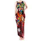 Dolphins Autism Awareness Tank Maxi Dress Puzzle Flames Rugby Ball