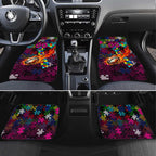 Sea Eagles Autism Awareness Car Mats Puzzle Flames Rugby Ball