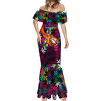 Sea Eagles Autism Awareness Mermaid Dress Puzzle Flames Rugby Ball