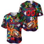 Knights Autism Awareness Baseball Jersey Puzzle Flames Rugby Ball