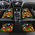 Panthers Autism Awareness Car Mats Puzzle Flames Rugby Ball