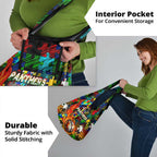Panthers Autism Awareness Grocery Bag Puzzle Flames Rugby Ball
