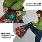 Dragons Autism Awareness Grocery Bag Puzzle Flames Rugby Ball