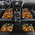 Tigers Autism Awareness Car Mats Puzzle Flames Rugby Ball