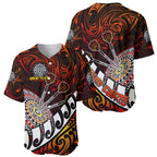 Personalised Fern Maori Darts Baseball Jersey New Zealand Darts