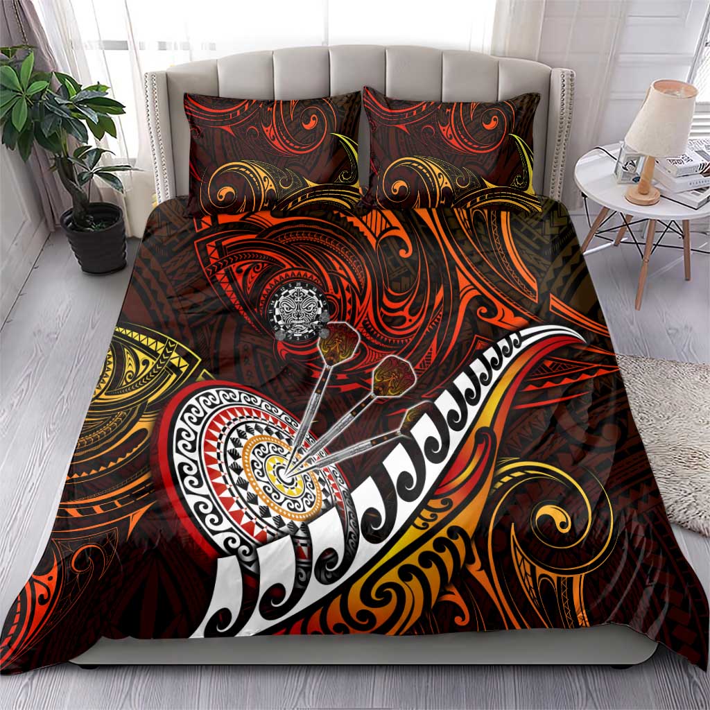 Fern Maori Darts Bedding Set New Zealand Darts