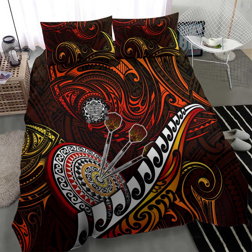 Fern Maori Darts Bedding Set New Zealand Darts