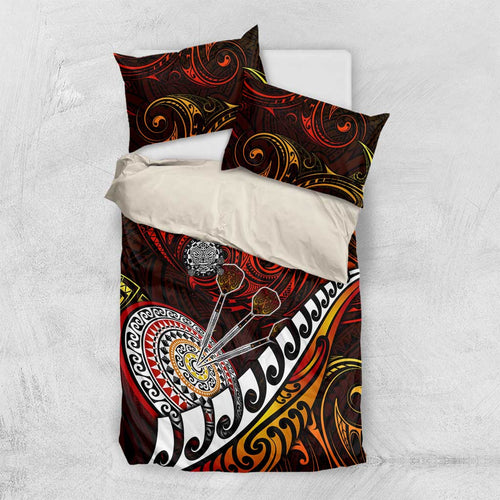 Fern Maori Darts Bedding Set New Zealand Darts