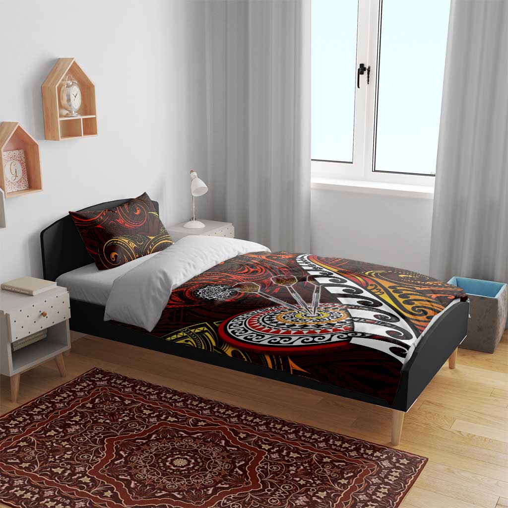 Fern Maori Darts Bedding Set New Zealand Darts