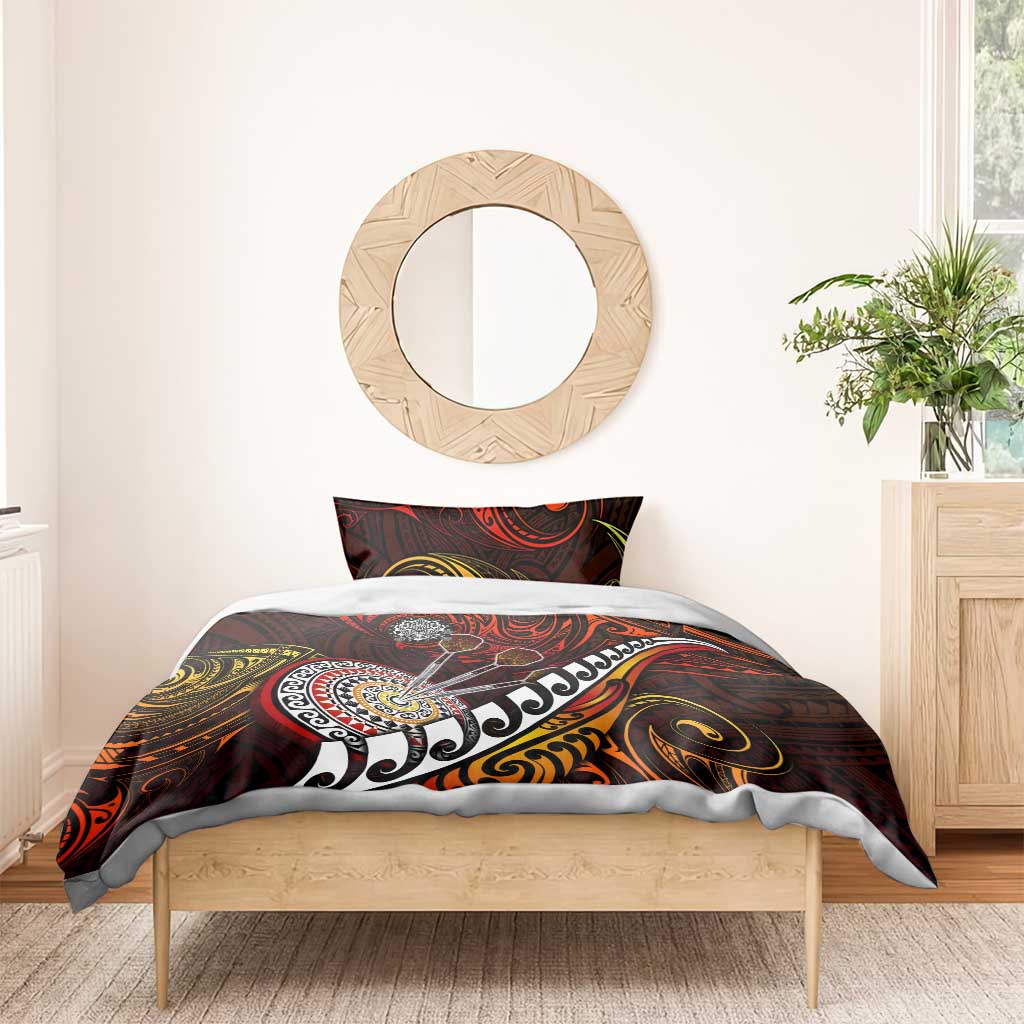 Fern Maori Darts Bedding Set New Zealand Darts
