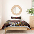 Fern Maori Darts Bedding Set New Zealand Darts