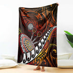Fern Maori Darts Blanket New Zealand Darts