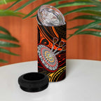Fern Maori Darts 4 in 1 Can Cooler Tumbler New Zealand Darts