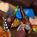 Fern Maori Darts 4 in 1 Can Cooler Tumbler New Zealand Darts