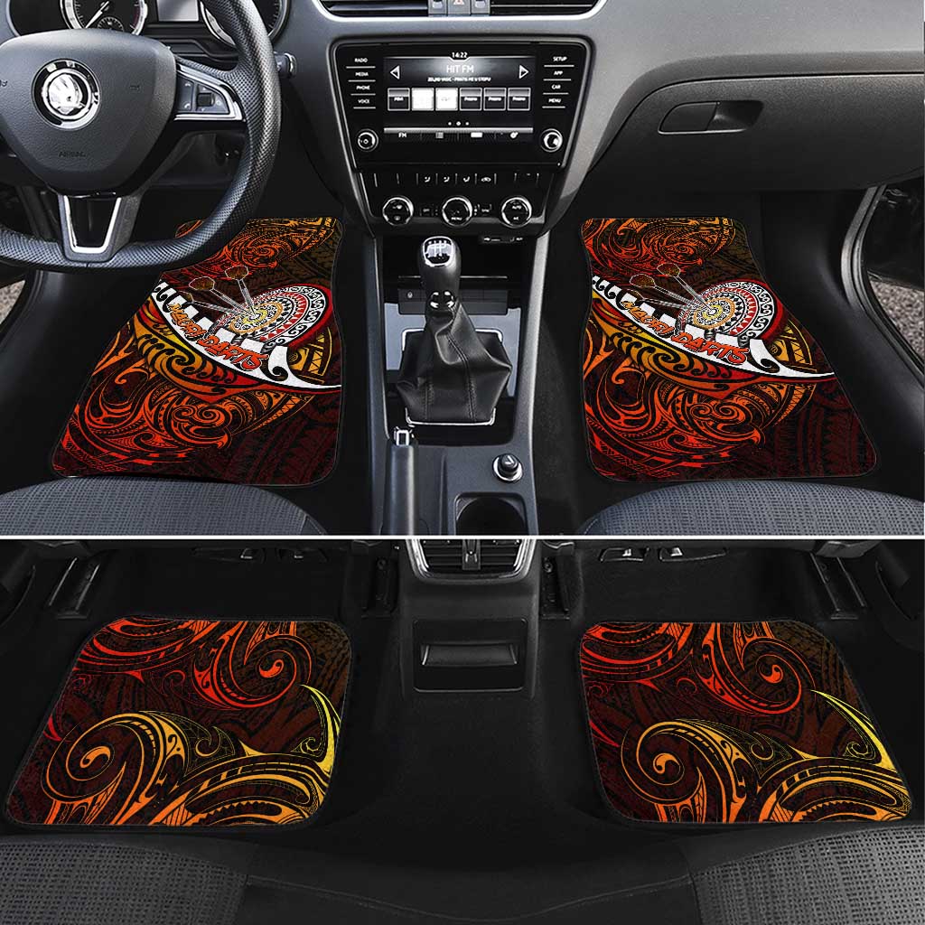 Fern Maori Darts Car Mats New Zealand Darts