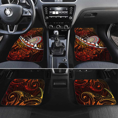 Fern Maori Darts Car Mats New Zealand Darts