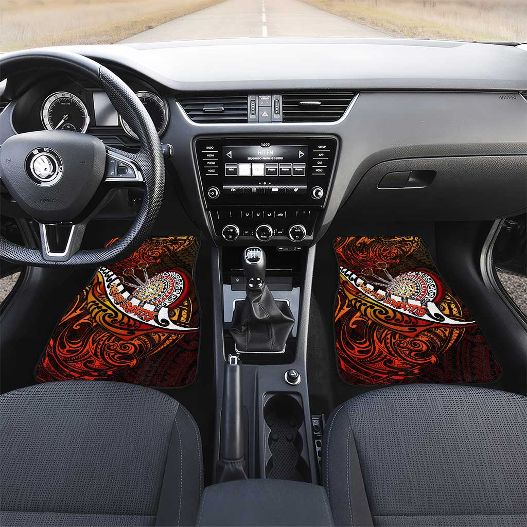 Fern Maori Darts Car Mats New Zealand Darts