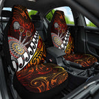 Fern Maori Darts Car Seat Cover New Zealand Darts