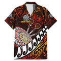 Personalised Fern Maori Darts Family Matching Mermaid Dress and Hawaiian Shirt New Zealand Darts