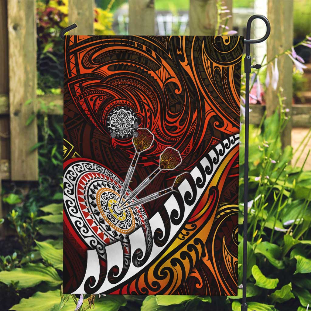 Fern Maori Darts Garden Flag New Zealand Darts
