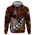Personalised Fern Maori Darts Hoodie New Zealand Darts