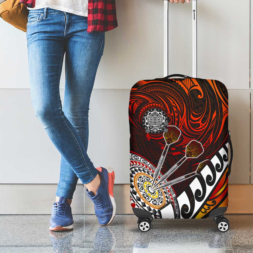 Fern Maori Darts Luggage Cover New Zealand Darts