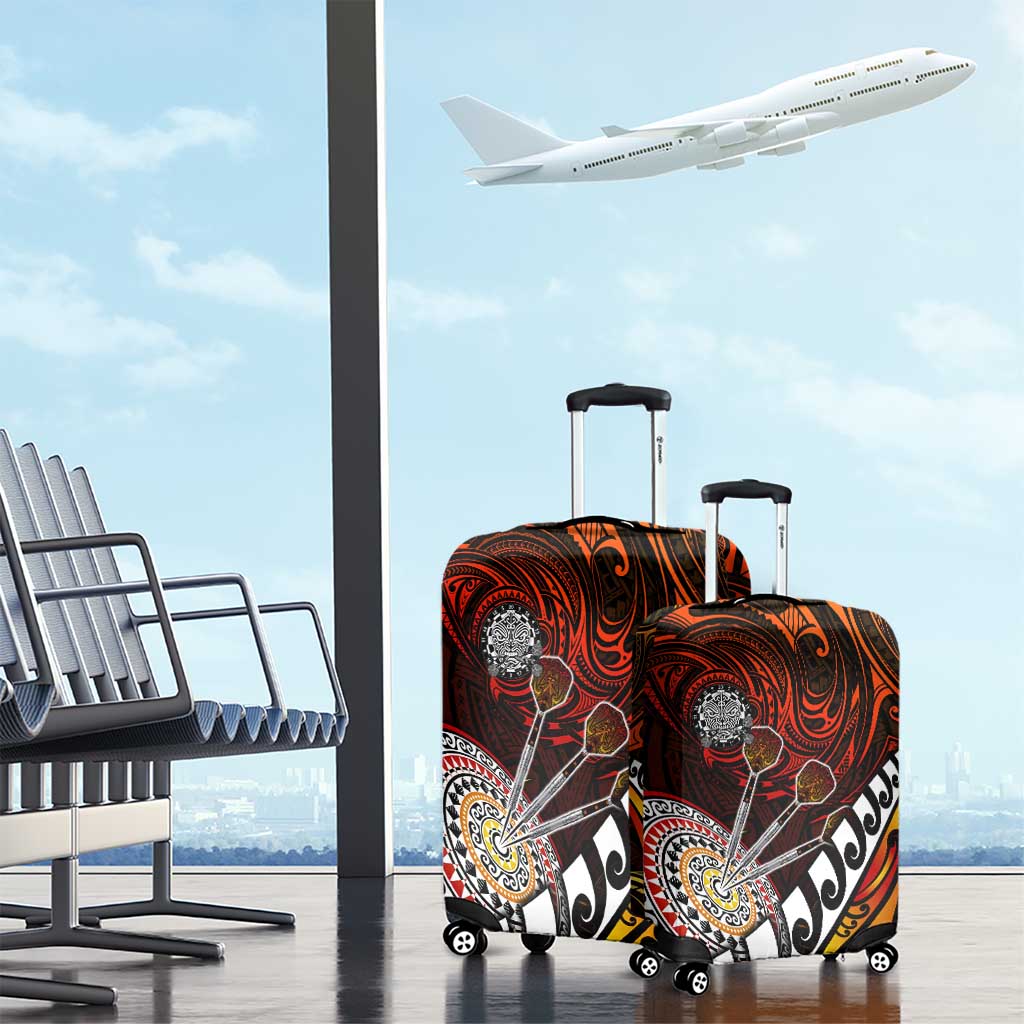 Fern Maori Darts Luggage Cover New Zealand Darts