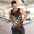 Personalised Fern Maori Darts Men Tank Top New Zealand Darts