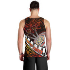 Personalised Fern Maori Darts Men Tank Top New Zealand Darts