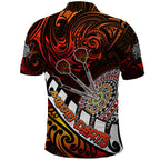 Personalised Fern Maori Darts Polo Shirt New Zealand Darts